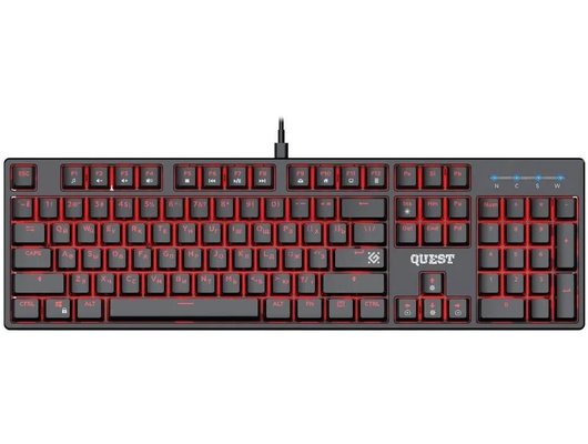 Клавиатура проводная игровая Defender Quest GK-596